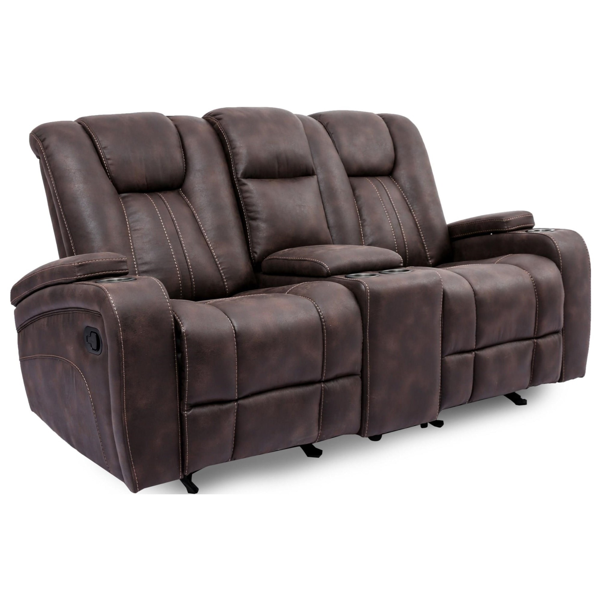 Cheers 9990M X9990BML22K+HCE DUAL GLIDER RECLINING LOVESEAT WITH